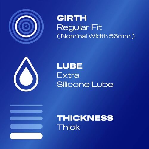 Durex Extra Safe 12 Pack Condoms - Picture 2 of 6