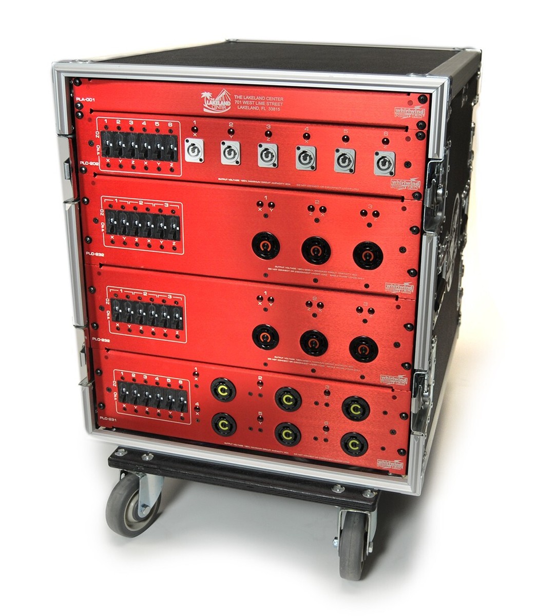 Whirlwind Powerlink Power Distro12U 24X30 200 Amp Service with