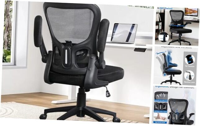 Home Office Desk Chair Ergonomic Computer Mesh Task Chair with Mid Mid back