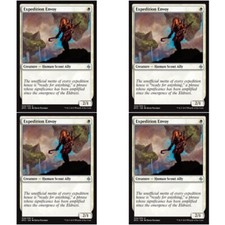 4 x EXPEDITION ENVOY NM Battle For Zendikar MTG White - Human Unc
