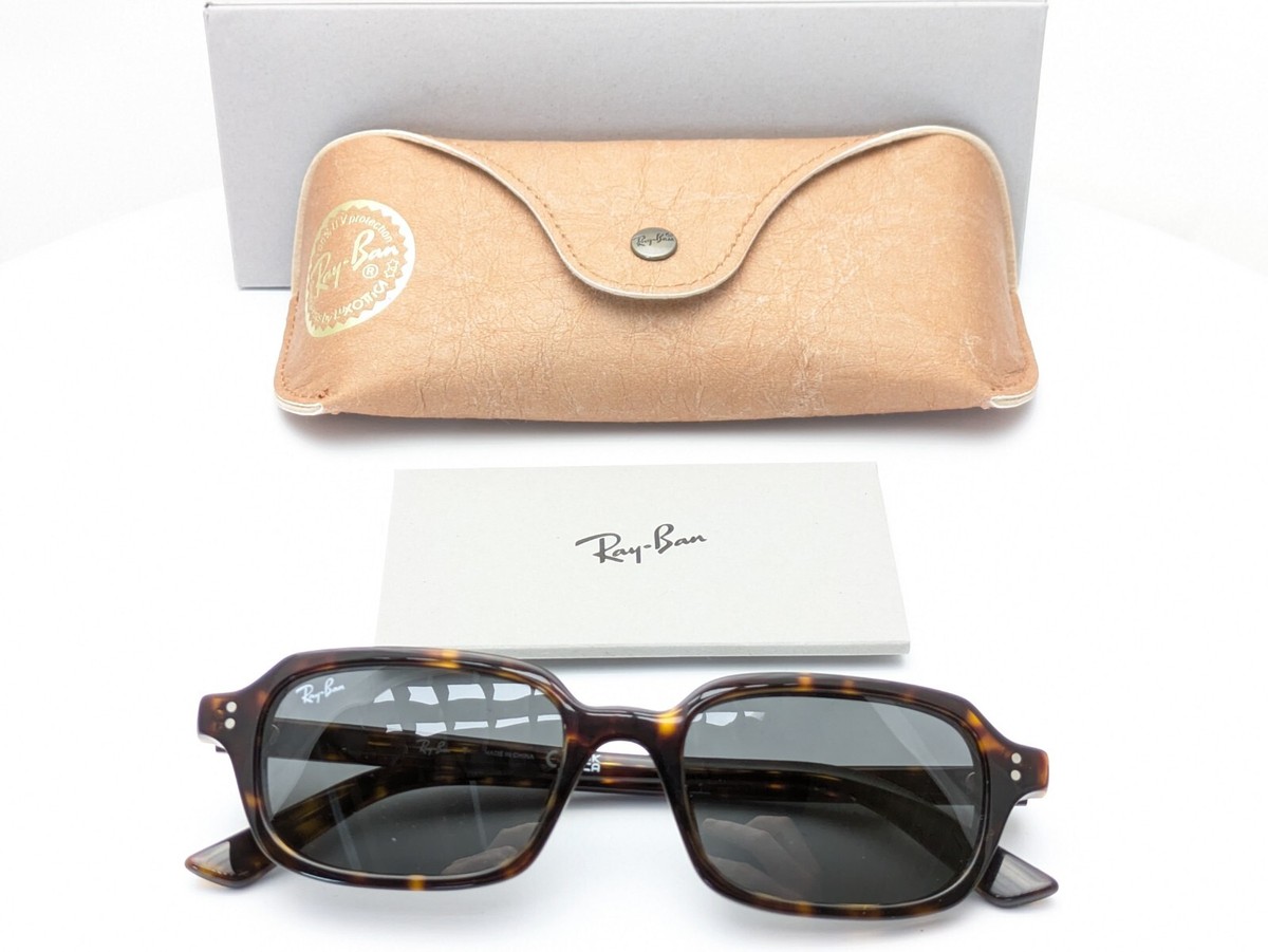 Ray-Ban Zuri RB4455 1359/87 Rectangle Havana Dark Grey Unisex