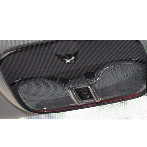 Front Reading Light Switch Cover For Jeep Patriot Compass 2011-2016 Carbon Fiber - Foto 4 di 11