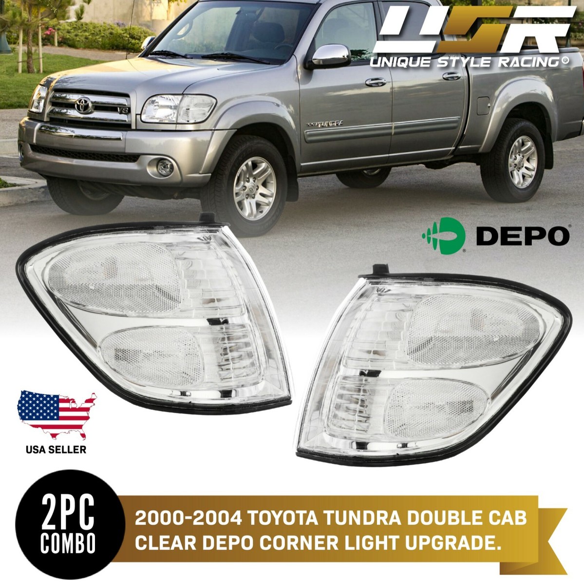 初代タンドラ 2000年式 社外コーナーライト 初代タンドラ 2000年式