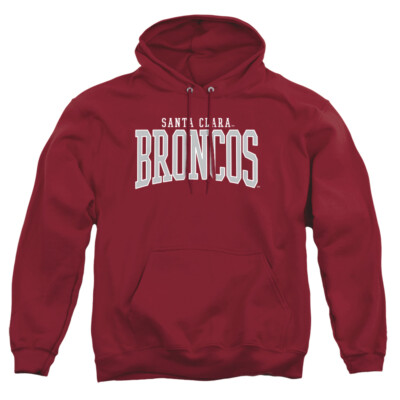 Santa Clara University Adult Pullover Hoodie Est. Date, Garnet, S-3XL