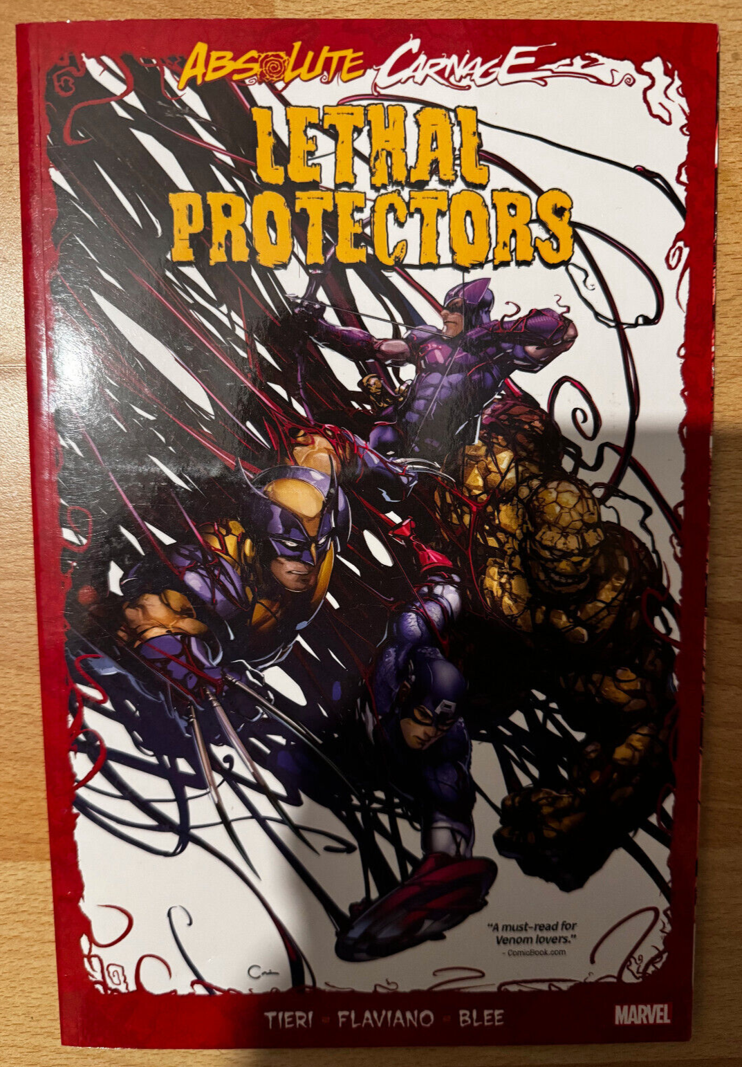 Absolute Carnage Lethal Protectors Paperback TPB Graphic Novel Marvel Comics