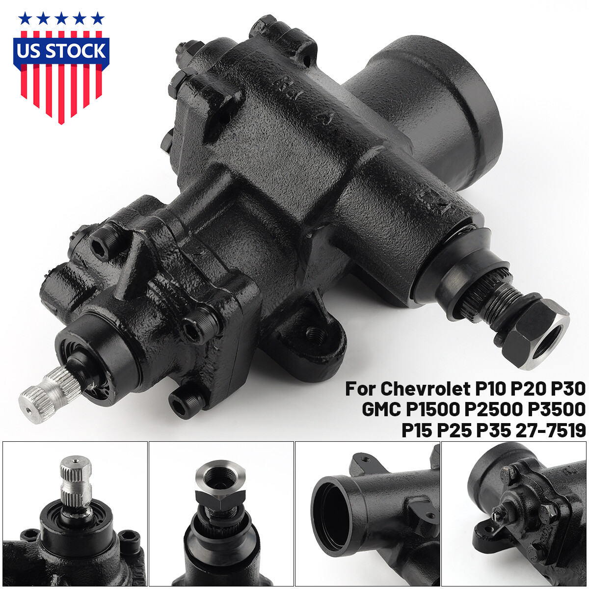 Power Steering Gear Box for 1964-1972 Chevrolet El Camino Series 500 14:1 Ratio