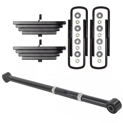 2'' Front Leveling Lift Kit and Adjustable track bar For 99-04 Ford F250 F350 4WD