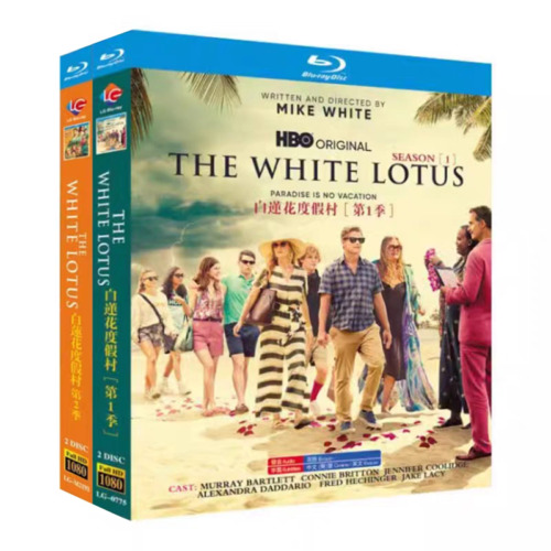 The White Lotus Season 1-2 Blu-ray TV Serie 4 Discs Comic Alle Regionen Neu Box Set - Bild 1 von 2