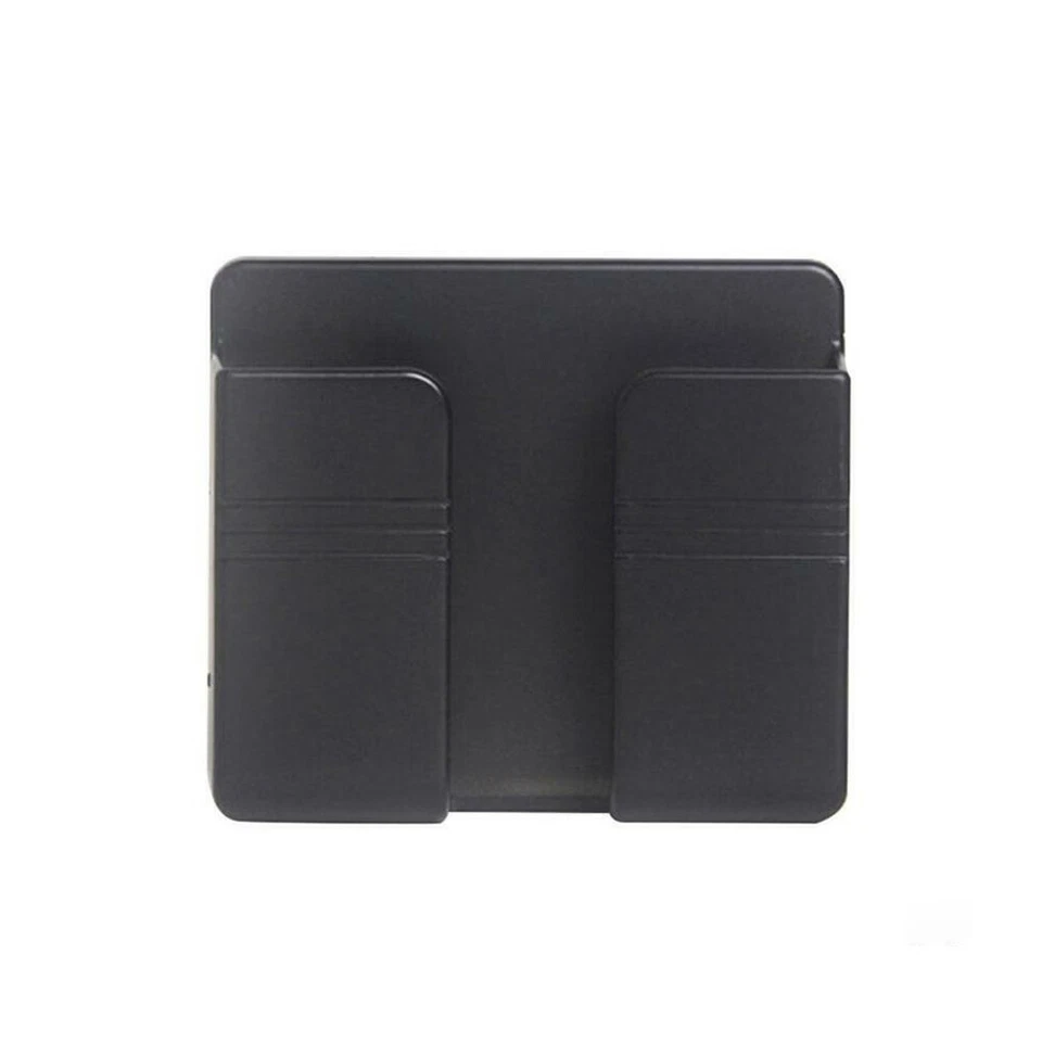 4pk Wall Mount Cell Phone Charging Holder Black Adhesive Mobile Phone Wall Stand - Image 2 of 4