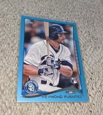 2014 REYMOND FUENTES TOPPS WALMART BLUE RC (PADRES)