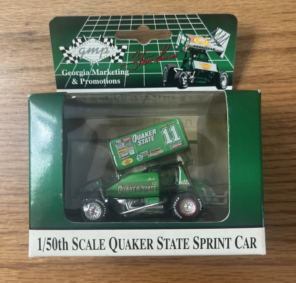 GMP 1 50 Scale Steve Kinser Quaker State Sprint Car Die Cast