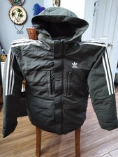 adidas parka green