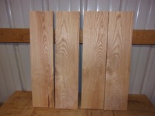 4 PC HONEY LOCUST BOARDS WOOD LUMBER KILN DRIED 23"X 5 7/16"X 3/4" LOT 447L