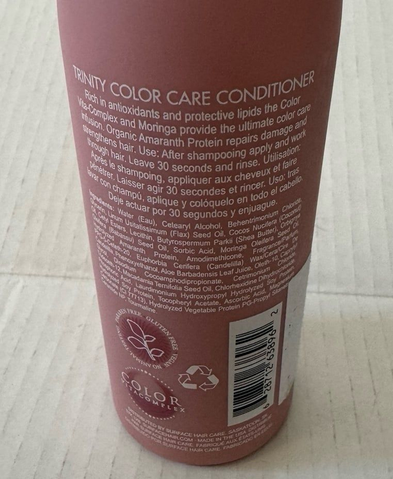 NEW SURFACE Hair Health Art Trinity Color Care Hair Conditioner 8oz eBay