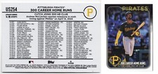 ANDREW McCUTCHEN 2024 TOPPS UPDATE US254 PITTSBURGH PIRATES 300 HOME RUNS
