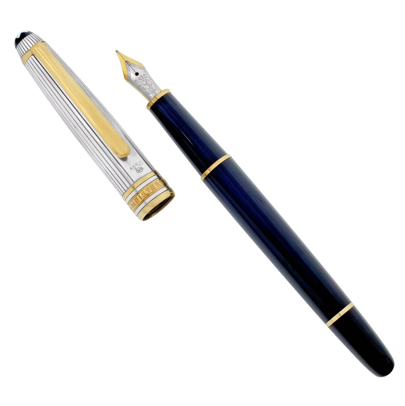 Plata de Ley plumas estilográficas de colección