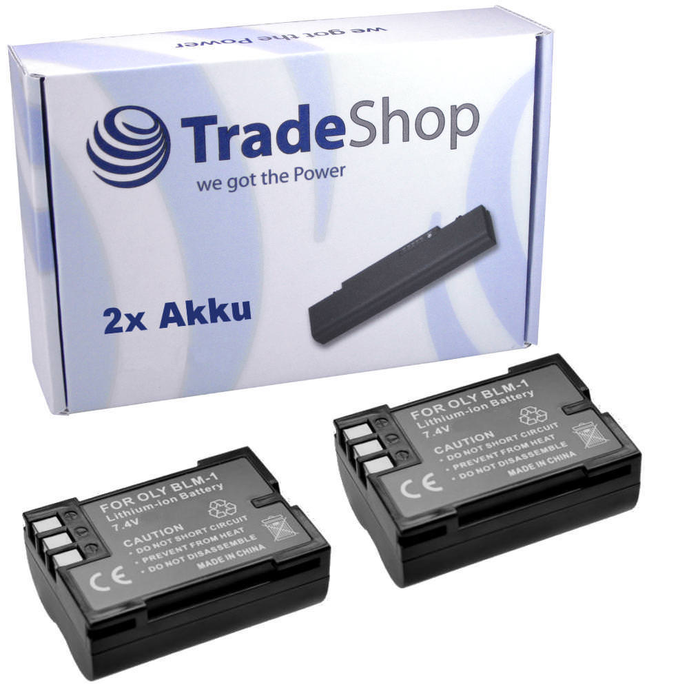 2x AKKU Olympus E520 E520 PSBLM1 BLM1 battery E510 eBay