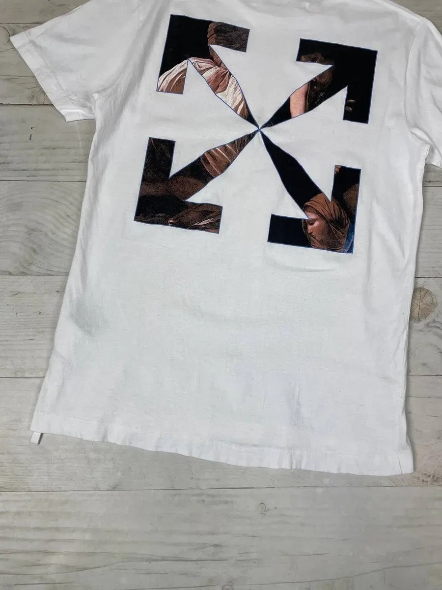 Off White Caravaggio Angel T Shirt Men Size M White | eBay