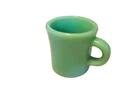 Vintage Anchor Hocking Fire King Jadeite Restaurant Ware Cup Mug Heavy Duty