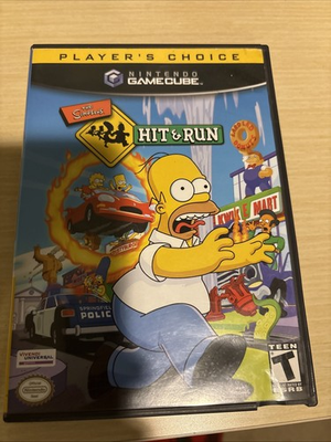 #ad #ad The Simpsons: Hit amp; Run Nintendo GameCube Action Adventure Manual Case Included $69.99