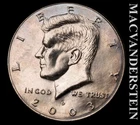 2003-D Kennedy Half Dollar — photo from another recent sale