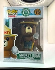 Funko Pop! Ad Icons Smokey Bear Vinyl Figure #75 2019 Standard Size w/ Protector