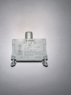 LOVATO LPX LF B3  12-30V AC/DC MAX 0.6VA, 50/60HZ