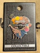 Pin's Hard Rock Cafe Sun City Afrique du Sud Collage 3D Pick Neuf
