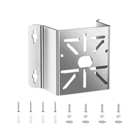 Adjustable Corner Mounting Bracket for Security Cameras Stainless Steel Material