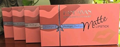 Handaiyan Mousse Matte Lipstick  4 Sets (6 Each) Great Gifts