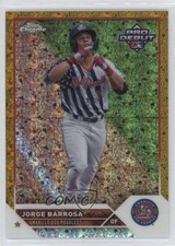 2023 Topps Pro Debut Chrome Gold Mini-Diamond Refractor 38/50 Jorge Barrosa 11nq