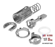 NEW FRONT RIGHT LEFT DOOR LOCK CYLINDER Repair Kit Compatible with VW GOLF