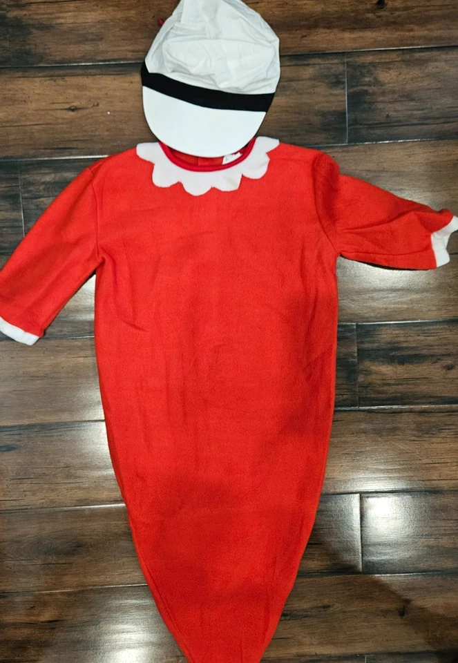 Disfraz de Halloween infantil Popeye Swee Pea - Talla única 1m-6m (hasta 25 pulgadas de largo) Foto 2 de 4