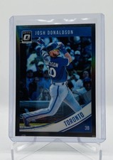 2018 Panini Donruss Optic - Josh Donaldson #153 Black Prizm /25 Toronto BlueJays