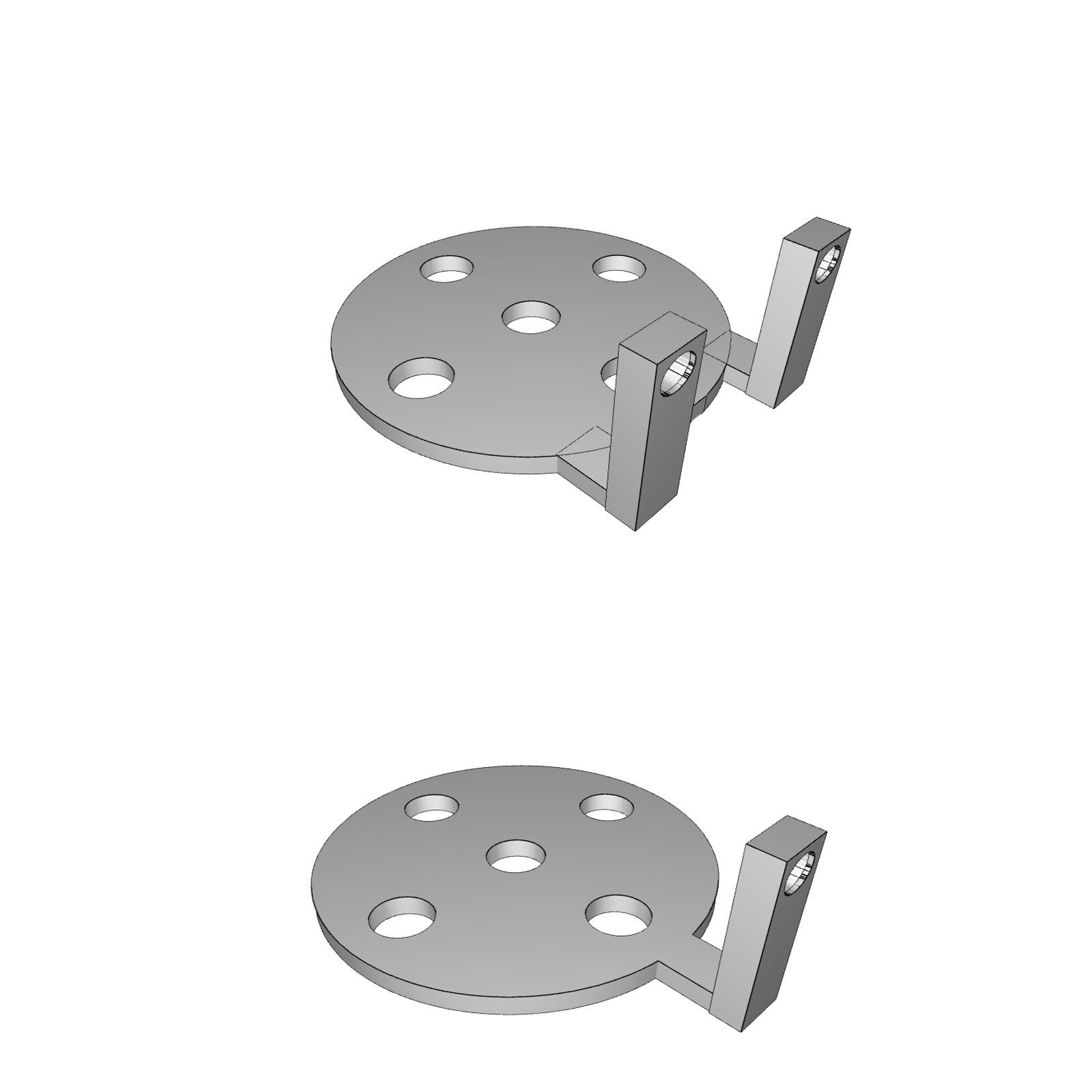 Supporto Frag Corallo per Acquario Marino Reef Tank Palo Singolo Doppio 3D