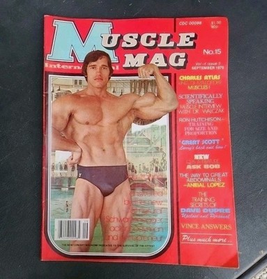 Arnold Schwarzenegger Muscle Mag International September 1979 Vol. 4 Issue No 1