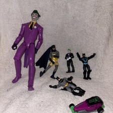Loose Vintage Batman Figure Lot Joker