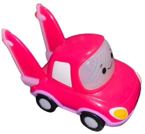 VTech Go! Go! Netflix Cory Carson- Smart Point Frannie Mini Car (3") Pink