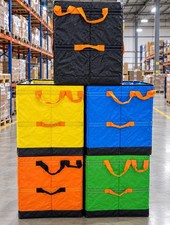 10xAmazon Courier Delivery Bag 28x23x20 Heavy Duty Storage Tote Carrier Foldable