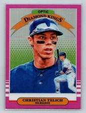 2019 Donruss Optic #21 Christian Yelich Pink