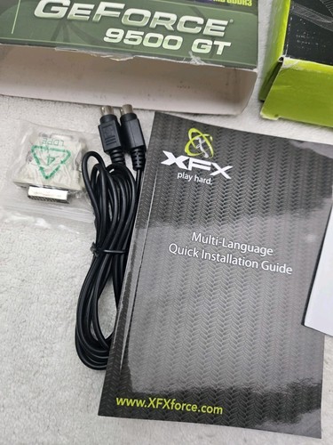 NVIDIA GEFORCE 9500 GT GRAPHICS CARD PCI EXPRESS 2.0 512MG GDDR3 NEW UNUSED - Picture 4 of 9