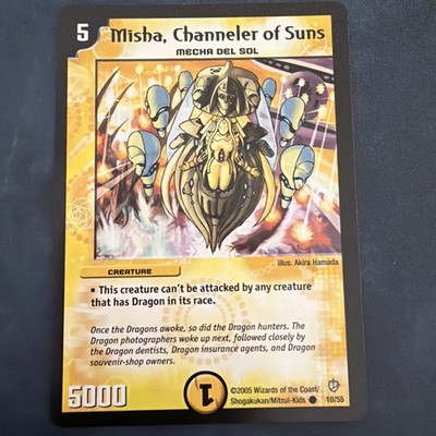 Duel Masters DM 08 10/55 NM Englisch  - Misha Channeler Of Suns