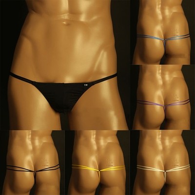 Bikini Tangas Beutel G-String Unterwäsche T-Back Slip Sexy Low-Rise
