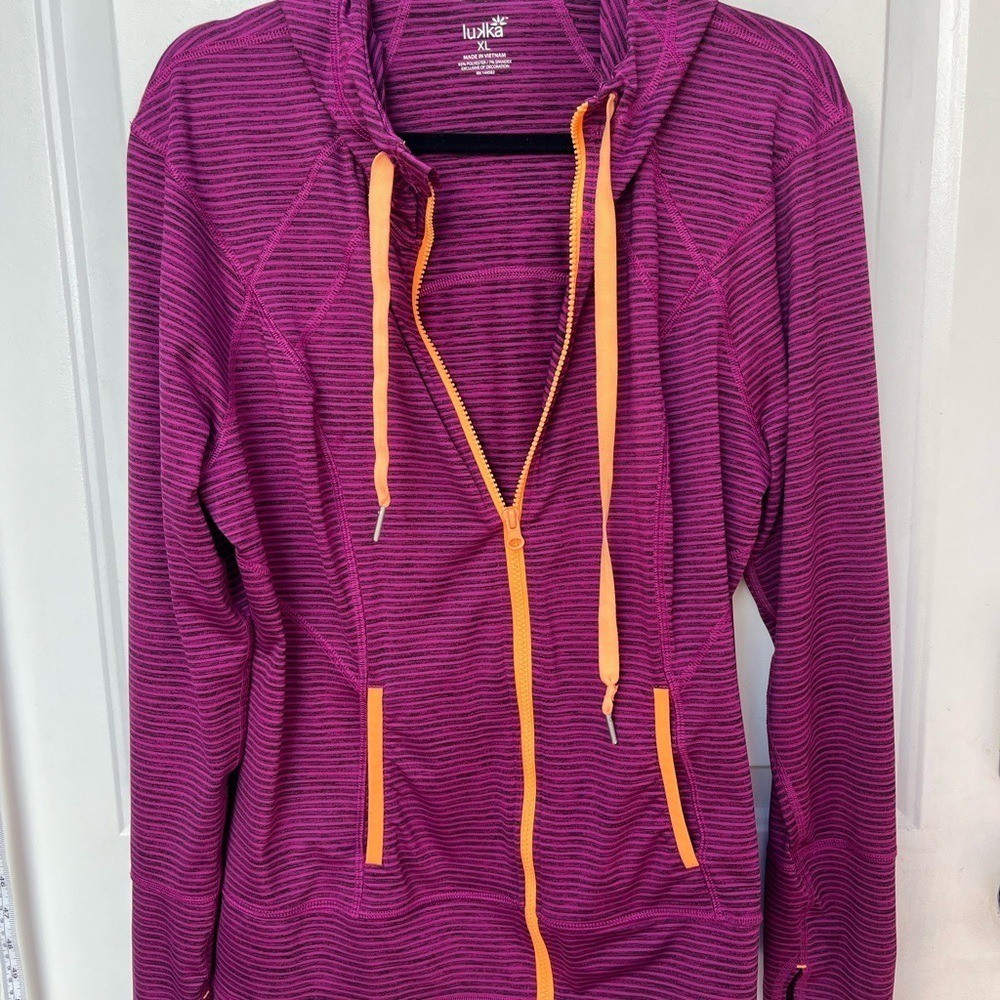 Lukka full zip athletic jacket XL