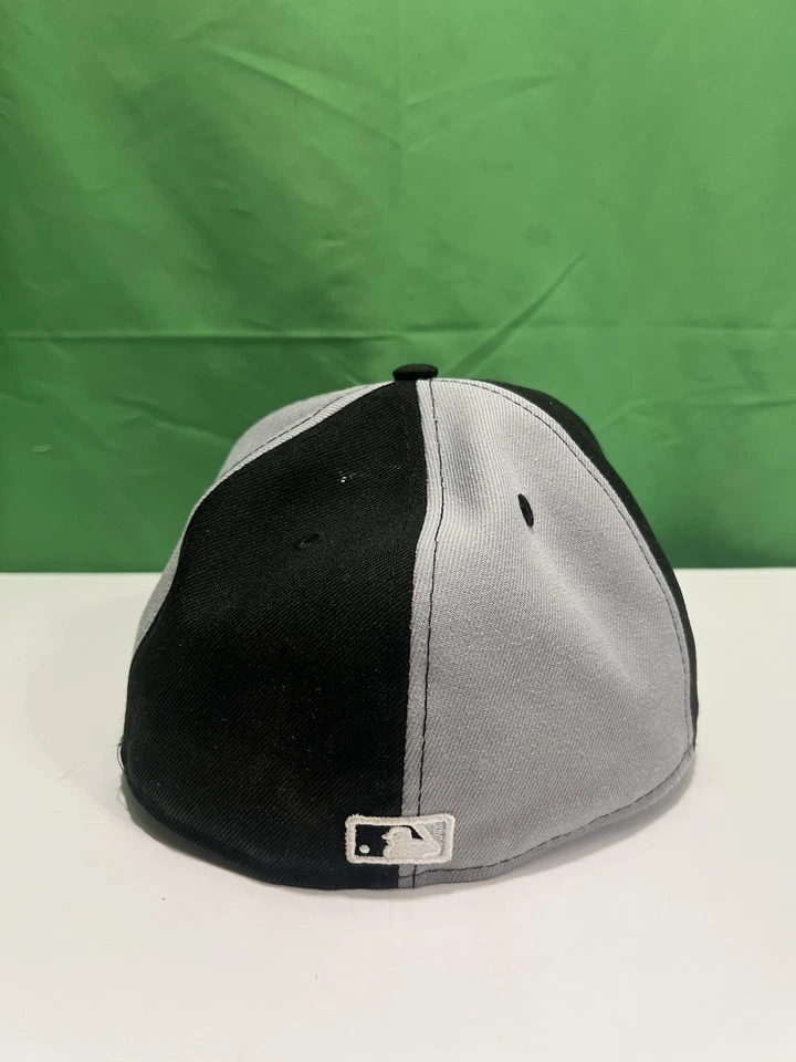 Gorra deportiva ajustada de lana vintage de béisbol MLB de los Chicago White Sox Starter 7 3/8 Foto 3 de 4