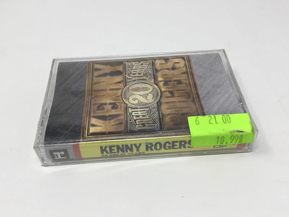 New Sealed Kenny Rogers 20 Great Years Cassette Tape - Image 3 of 4