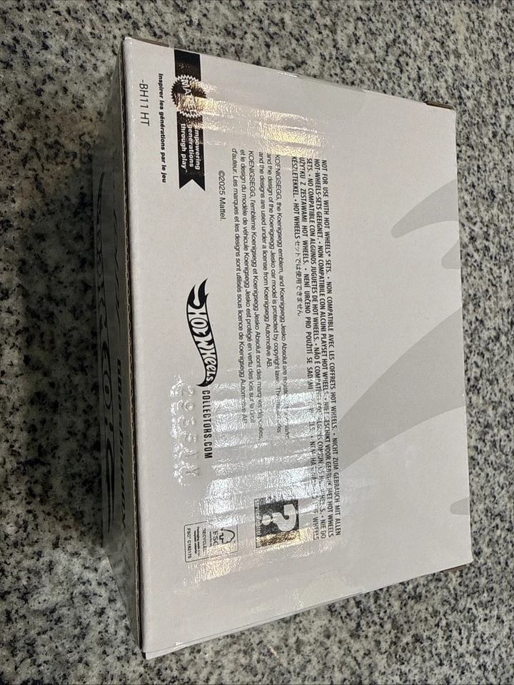 Koenigsegg Jesko 2025 exclusivo de Hot Wheels RLC. CAJA SELLADA DE FÁBRICA Foto 3 de 4