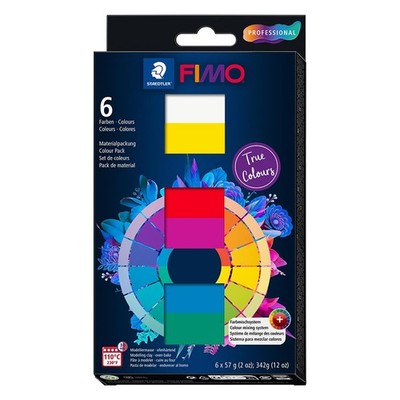 STAEDTLER Polymer Modelliermasse - FIMO Standard, verschiedene Farben 