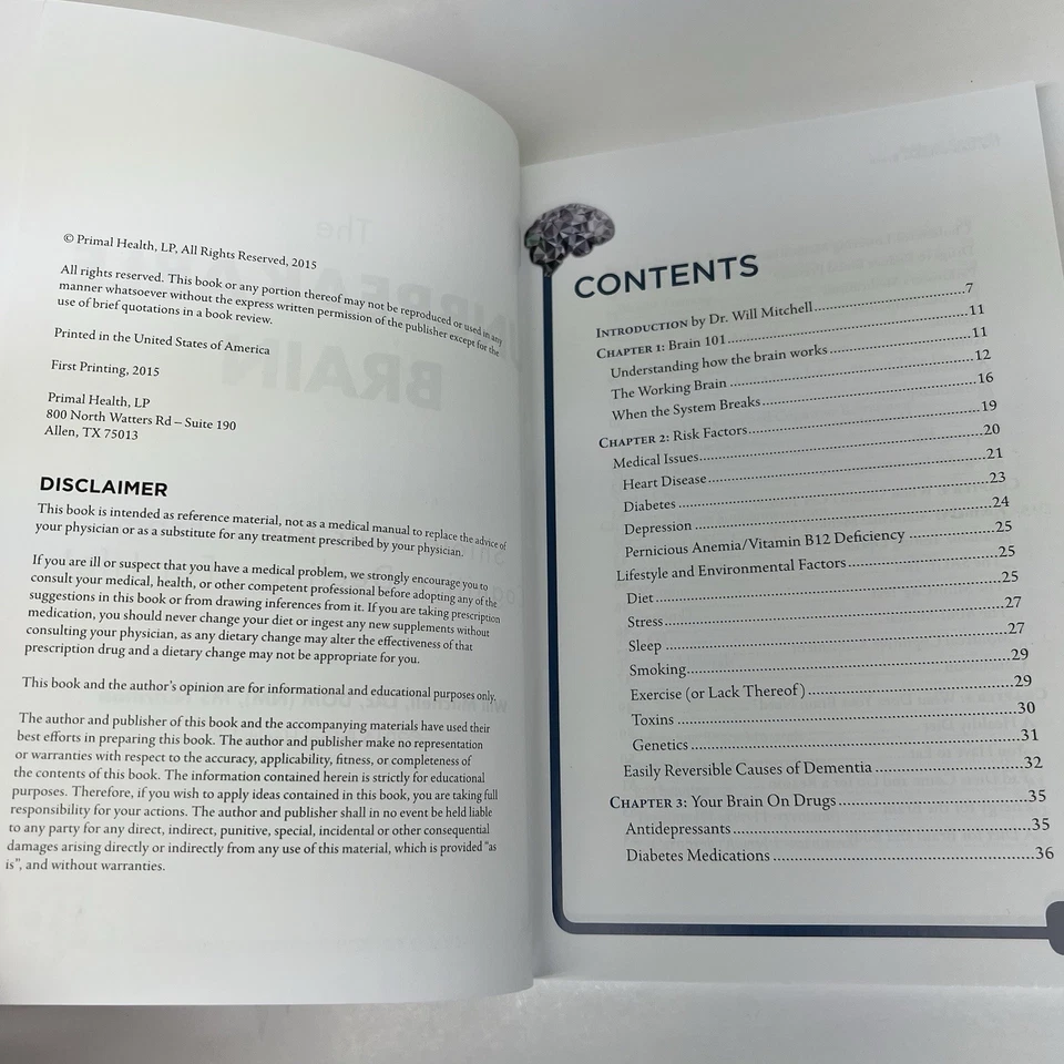 The Unbreakable Brain: Shield Your Brain From Cognitive Decline - Will Mitchell - Image 4 of 4