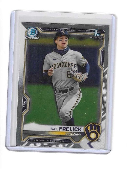 2021 Bowman Draft Chrome Sal Frelick #BDC-172 RC Rookie Card